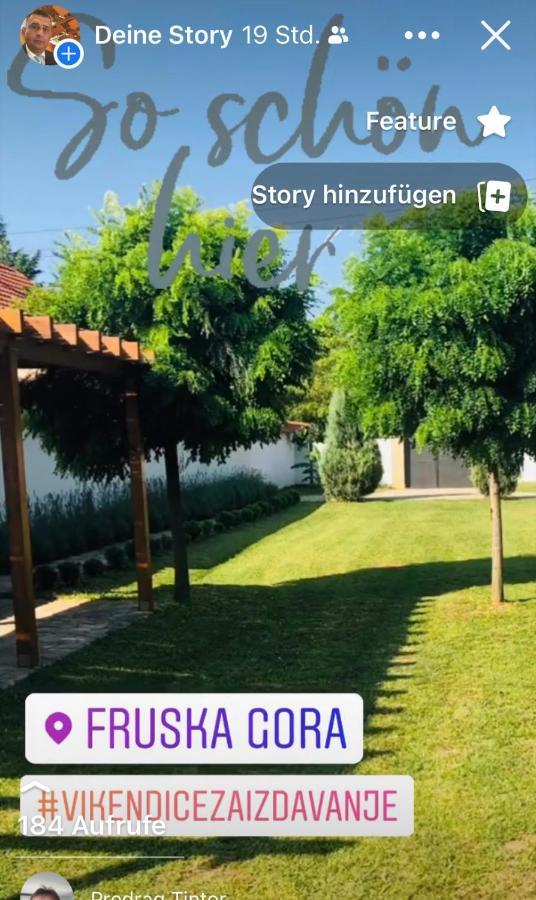 הוילה Cortanovci Vikendica Lesic מראה חיצוני תמונה